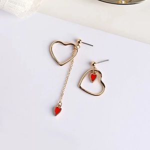 Korean Style Chain Tassel Earrings